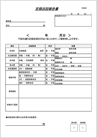 作業報告書